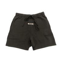 Fear of God Essentials SS20 Cotton Shorts Unisex Bottoms Black FOG-SS20-003 M