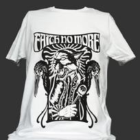 FAITH NO MORE METAL ROCK TSHIRT unisex white S3XL Unisex T-Shirt XXXXL