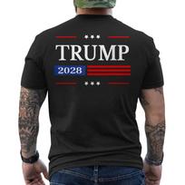 Donald Trump 2028 Shirt Keep America Great Trump 2028 Vintage ON BACK TShirt Unisex T-Shirt S