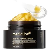Medikube Deep Vita C Capsule Cream High Concentration Vitamin Shirodama Moisturizing Concept Sensation Moisture Korean Cosmetics
