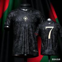 2026 Ronaldo atminties leidimo marškinėliai/T-shirt Portugalijos gerbėjams vyrams, moterims ir vaikams sportiniai ir laisvalaikio viršutiniai drabužiai S