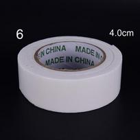 1Roll Baltas Stiprus dvipusis lipnios juostos putplasčio dvipusis lipnus amatas 4.0cm x 3m