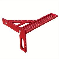 3D Multi Angle Measuring Ruler Woodworking Square Protractor Triangle Layout Measuring Tool 22.5-75 Degree Protractor