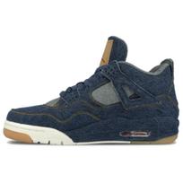 Air Jordan 4 Retro X Levi'ss 'Denim' Jordan AO2571-401 40.5 gray