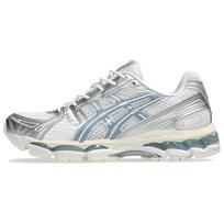 ASICS GEL Kayano 12.1 Atsparūs trinčiai Žemi Laisvalaikio Miesto Kelionėms Bėgimo Batai Unisex Balti Sidabriniai Mėlyni Sportbačiai 1203A759-101 37.5 white