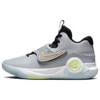 Nike KD Trey 5 X EP žemi pilki su geltonais ir raudonais akcentais - DJ7554-009 Vyriški batai EU 44 pilka spalva