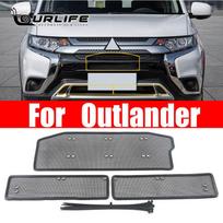 New 3PCS Grille Insect Screening Mesh Front Grille Net for Mitsubishi Outlander 2106 2017 2018 for  Outlander