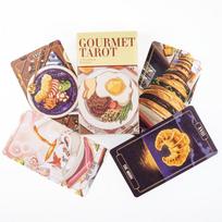 10.3*6Cm Gourmet Tarot Deck 78Pcs Divination Fate Tarot Oracle Cards Party Entertainment Board Game Cards