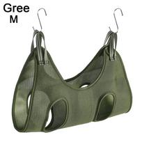 Tools Depilation Dog Bathing Package Cat Restraint Bag Nail Trimming Helper Pet Grooming Hammock M žalia