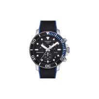 TISSOT T Sport Quartz Movement Men's Watches Watch 45.5mm Black Dial Stainless Steel Case Fabric Strap T120.417.17.051.03 Black black