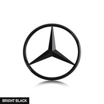 AMG W220 For Benz Karštas 70mm Automobilio Stilius Variklio Logotipas Dekoracija Variklio Dangčio Emblema Lipdukas For Mercedes Benz W203 W204 W205 W209 W210 W211 W21 70mm juoda