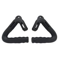2Pcs Pulls Up Grip Handle Fitness Hook Handle Grip Non Slip Workout Handle Ergonomic Pull-up Bar Handle for Barbell Pull-up Bars juoda