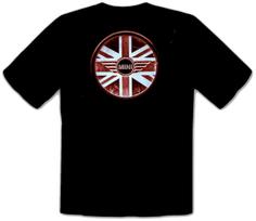 26 MINI COOPER CAR FUN CAR Logo Black T-Shirt -562- Unisex T-Shirt S įvairiaspalvis