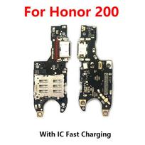 For Huawei Honor 200 USB Charging Board Dock Port Microphone Module Flex Cable For Honor 200