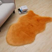 Plush Imitation Wool Rug & Cushion for Living Room 40*60 cm