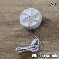 Mini Ultrasonic Turbo Washer For Home Travel Portable USB Powered Cleaning Washing Machine Underwear Socks A1