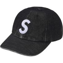 Supreme Cordura Denim S Logo 6-Panel Black One-Size black