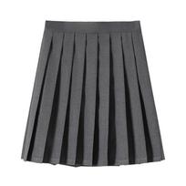 Japanese Grey Two-Stripe Sailor Suit School Uniform Set - Spring/Autumn XL gray
