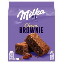 Milka Choco Brownie Cookies with chocolate and milk chocolate pieces 150 g (6 pieces)