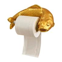 Golden Carp Toilet Tissue Wall Mounted Waterproof Bathroom Tissue Dispenser With Easy Installation For Home Office 1