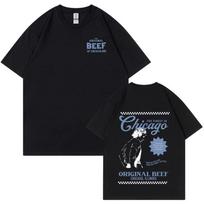 The Bear TV Series Jeremy Allen T-shirt The Original Beef of Chicagoland T-shirt Women's 2026 S