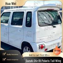 Suzuki Alto 04-19 Rear Spoiler - No Damage, Easy Install Raw requires sanding and painting