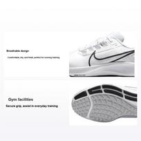 Nike Air Zoom Pegasus 38 CW7356-100 kedai vyrams (44366) (Juoda spalva, 42 dydis) 45