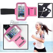 Pink Sports Armband compatible with Apple iPhone 7 PLUS - Phonillico®