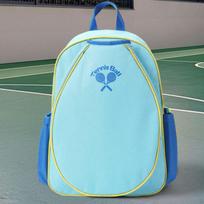 Tennis Backpack Racket Holder, Fitness Sport Portable Bag, Racquet Cover for Badminton mėlyna
