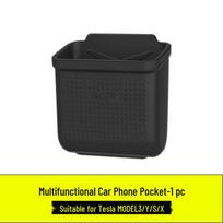 Silicone Storage Box Phone Pocket for Tesla Model Y/3