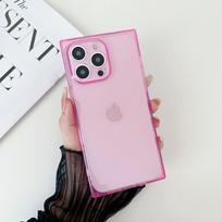 iPhone 17/16 Pro Max Right-Angle Translucent Soft Case for Apple 14/12/15 12