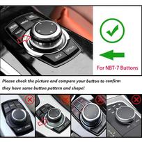 Crystal Multimedia Button Knob Cover Trim For BMW 6 Serise F06 F12 F13 2013-2019