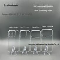 Xiaomi 17 Pro/Pro Max Transparent Anti-Drop Case with Full Coverage & Edge Protection Mi 17Ultra Full coverage, large hole, hard case skaidri