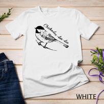 Black Capped Chickadee Bird Shirt Unisex T-shirt Unisex T-Shirt XXXL