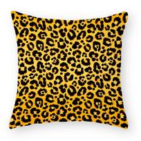 Pillow Throw Cover Home Decoration Living Room Sofa Seat ful Leopard Print Polyester Cushion,(3) 30x30cm