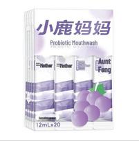 FAWNMUM Probiotic Mouthwash, Succulent Grape