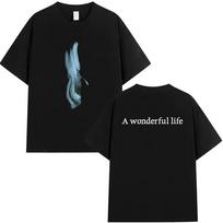 Tom Odell Wonderful Life Tour 2026 Print T Shirt Mens Retro Fashion Cotton Short Sleeve Tshirts Hip Hop Loose Clothing Tshirt 3XL