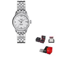 Tissot Le Locle kolekcijos automatinis mechaninis judesio moteriškas laikrodis 25,3 mm baltas ciferblatas T41.1.183.34 Silver Dial white