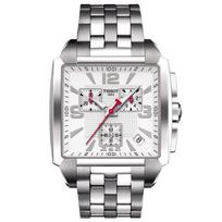 Tissot Kvarcinis mechanizmas 100m atsparumas vandeniui Vyriškas laikrodis Baltas ciferblatas Nerūdijančio plieno apyrankė T005.517.11.277.00 White Dial white