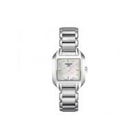 TISSOT T LADY T Wave Kvarcinis Mechanizmas Moteriškas Laikrodis 23.6mm 23.6mm Baltas Ciferblatas Nerūdijančio Plieno Korpusas T02.1.285.74 white