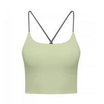 Women's Shockproof Quick-Dry Sports Bra - Strappy, Cross-Back Design for Running, Pilates, and Yoga XXL
