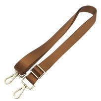 Spalvingas krepšio peties dirželis su užsegamu kabliu Reguliuojamu praplatintu vienu pečiu Crossbody Message Bag Rankinės dirželio keitimo krepšys „pasidaryk pats“ priedai 1pc ruda