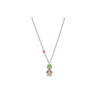 Louis Vuitton X Nigo Duck Necklace Men necklace Silver MP3230 Default Packaging