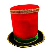 Adjustable Christmas Majorette Hat For Adults And Teens Band Costume Accessory In With Golden Accents brown