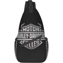 AU1895 Harley Davidson Slinginės rankinės Pečių kuprinės Krūtinės krepšiai Crossbody krepšiai Vandeniui atspari Lengva Lauko kuprinė Apsauga nuo vagystės Dieninė kuprinė