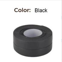 Self Adhesive PVC Sealing Strip Tape for Bath Toilet Kitchen Caulk Tape Waterproof Wall Sticker White Mold Proof Tapes 2.2mm&1m juoda