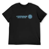 Loveparade Berlin T-Shirt baggy shirts summer clothes customizeds outfits for men S juoda