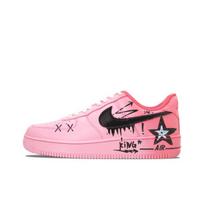 Nike Air Force 1 Dragon Mode PU Abrasion Resistant Support Height Increasing Low top Skateboard Shoes Unisex Magenta CW2288-111(TeamSSR-) 42