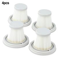 For Fanttik V8 Vacuum Filter Set of 4 for Slim V8 For Apex Slim V8 Mate V8 Mate white