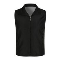 Yousheng Lapel Sleeveless Pockets Zipper Placket Mesh Lining Outdoor Vest Volunteer Bright Color Slim Fit Work Waistcoat 4XL